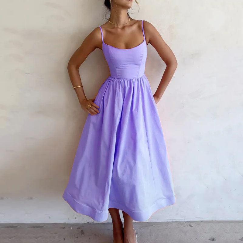 Robe à bretelles sexy